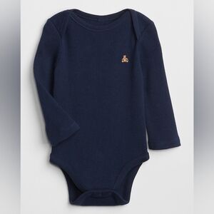 Gap Kids Blue Waffle Knit Onesie